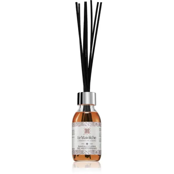 THD Le Maioliche Sandalo e Legni Del Mediterraneo aroma difuzor cu rezervã 100 ml