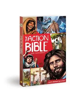 The Action Bible New Testament: God's Redemptive Story - Sergio Cariello