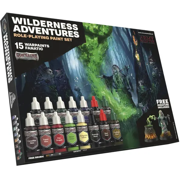 The Army Painter - GameMaster Wilderness Adventures Role-Playing Paint Set