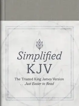 The Barbour Simplified KJV [Pewter Branch], Hardback/Compiled by Barbour Staff