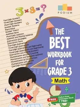 The Best Math Workbook for Grade 3, Paperback/Podium School