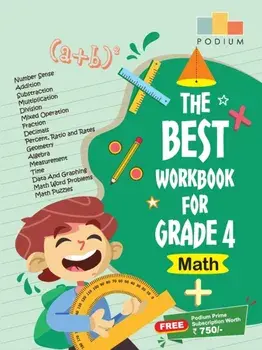 The Best Math Workbook for Grade 4, Paperback/Podium School