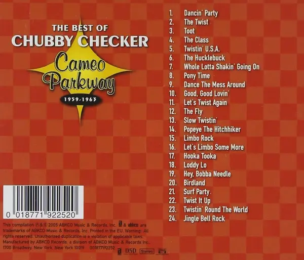 The Best Of Chubby Checker (Cameo Parkway 1959-1963) | Chubby Checker
