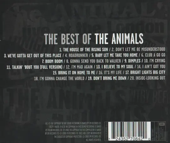 The Best Of The Animals | The Animals