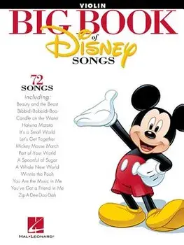 The Big Book of Disney Songs: Violin, Paperback/Hal Leonard Corp