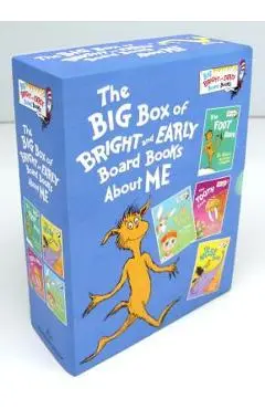 The Big Box of Bright and Early Board Books about Me: The Foot Book by Dr. Seuss; The Eye Book by Dr. Seuss; The Tooth Book by Dr. Seuss; The Nose Boo - Dr Seuss