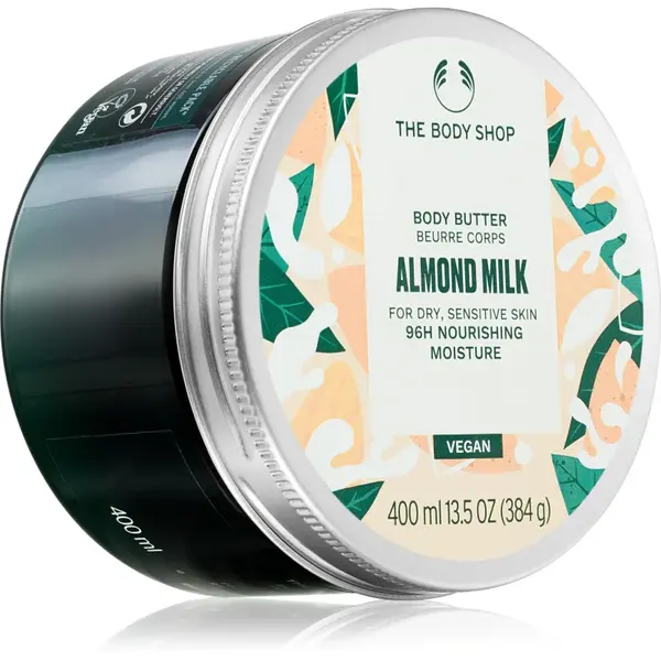 The Body Shop Almond Milk Body Butter unt pentru corp cu efect de nutritiv 400 ml