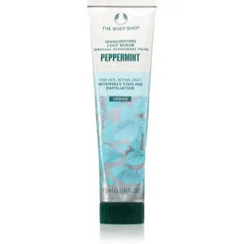 The Body Shop Peppermint Foot Scrub peeling cu menta