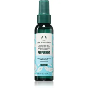 The Body Shop Peppermint Foot Spray deodorant pentru picioare cu efect racoritor