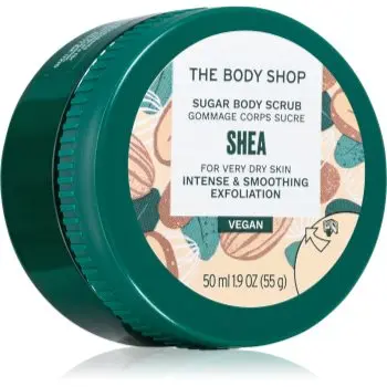 The Body Shop Shea Body Scrub exfoliant de corp cu zahăr unt de shea