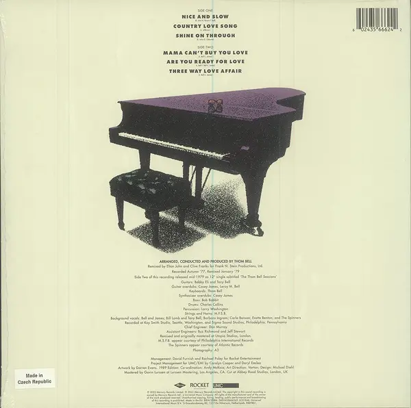 The Complete Thom Bell Sessions (Limited Edition) - Vinyl | Elton John