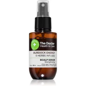 The Doctor Burdock Energy 5 Herbs Infused ser fortifiant pentru par si scalp deteriorat