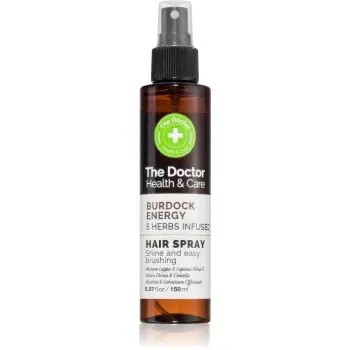 The Doctor Burdock Energy 5 Herbs Infused spray care nu necesita clatire pentru păr