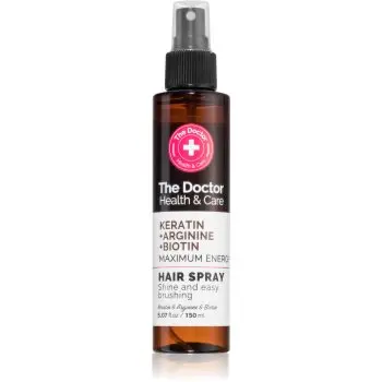 The Doctor Keratin + Arginine + Biotin Maximum Energy balsam hranitor fara clatire cu keratina