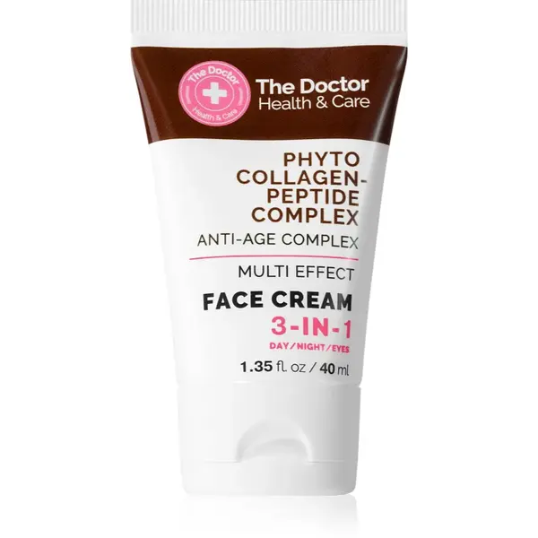 The Doctor Phyto Collagen-Peptide Complex Anti-Age Complex crema anti-rid 3 in 1 40 ml