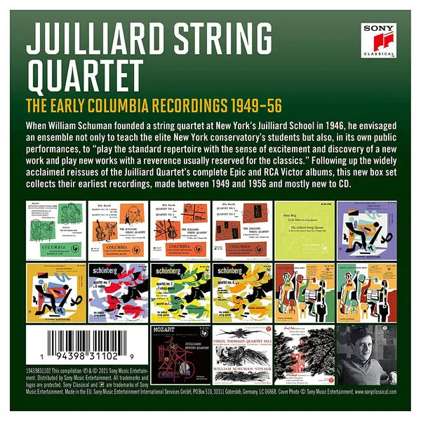 The Early Columbia Recordings 1949-56 | Juilliard String Quartet, Various Artists