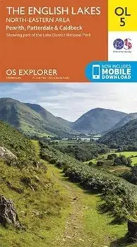 The English Lakes North-Eastern Area. Penrith, Patterdale & Caldbeck, Sheet Map/***