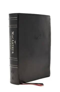 The Esv, MacArthur Study Bible, 2nd Edition, Leathersoft, Black, Thumb Indexed: Unleashing God's Truth One Verse at a Time - John F. Macarthur
