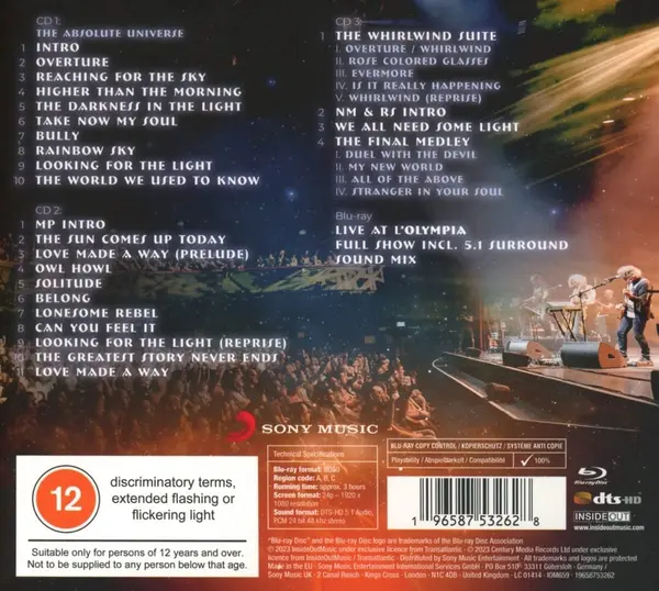 The Final Flight: Live At L'Olympia (Box Set) | Transatlantic