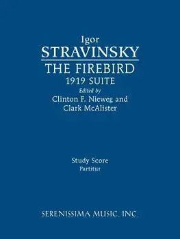 The Firebird, 1919 Suite: Study Score, Paperback/Igor Stravinsky