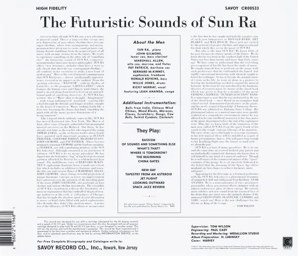 The Futuristic Sounds Of Sun Ra (60th Anniversary Edition) | Sun Ra