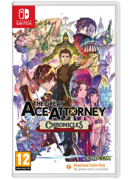 The Great Ace Attorney Chronicles (code In A Box) PC|Nintendo Switch|Android|iOS|PlayStation 4|Nintendo 3DS
