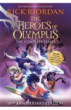 The Heroes of Olympus Set [With Poster] - Rick Riordan