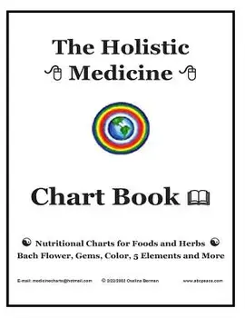 The Holistic Medicine Chart Book: Nutritional Charts for Foods and Herbs, Bach Flower, Gems, Color, 5 Elements and More, Paperback/Osalina Berman M. H.