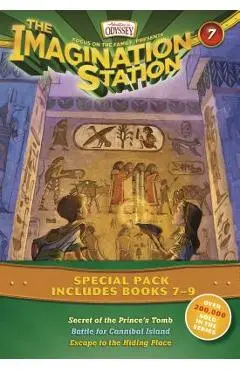 The Imagination Station Special Pack, Books 7-9: Secret of the Prince's Tomb/Battle for Cannibal Island/Escape to the Hiding Place - Marianne Hering