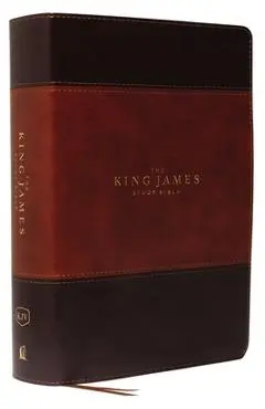 The King James Study Bible, Imitation Leather, Brown, Full-Color Edition - Thomas Nelson