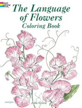 The Language of Flowers Coloring Book, Paperback/John Green