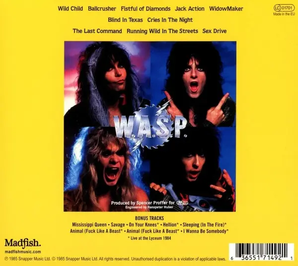 The Last Command | W.A.S.P