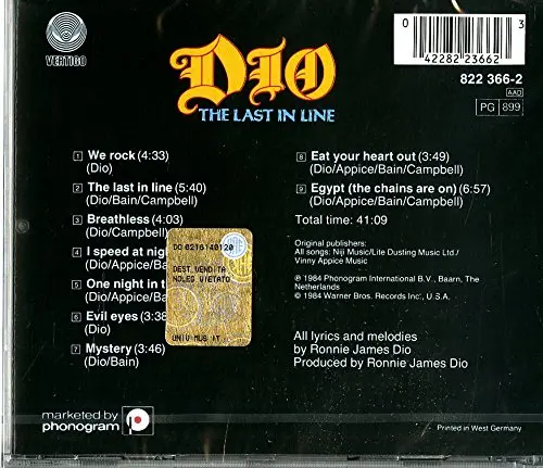 The Last in Line | Dio