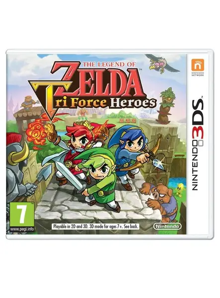 The Legend Of Zelda Tri Force Heroes Nintendo 3DS