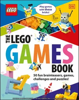The Lego Games Book: 50 Fun Brainteasers, Games, Challenges, and Puzzles!, Hardcover/DK