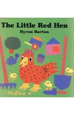 The Little Red Hen Board Book - Byron Barton