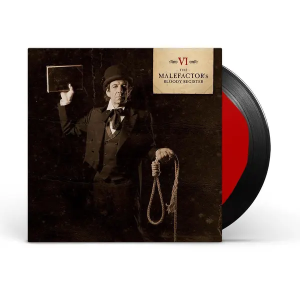 The Malefactor' Bloody Register - Pool of Blood Coloured Vinyl | Vulture Industries