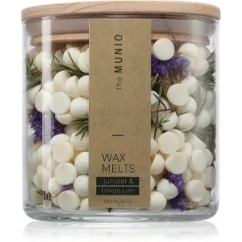 The Munio Juniper & Limonium ceară pentru aromatizator