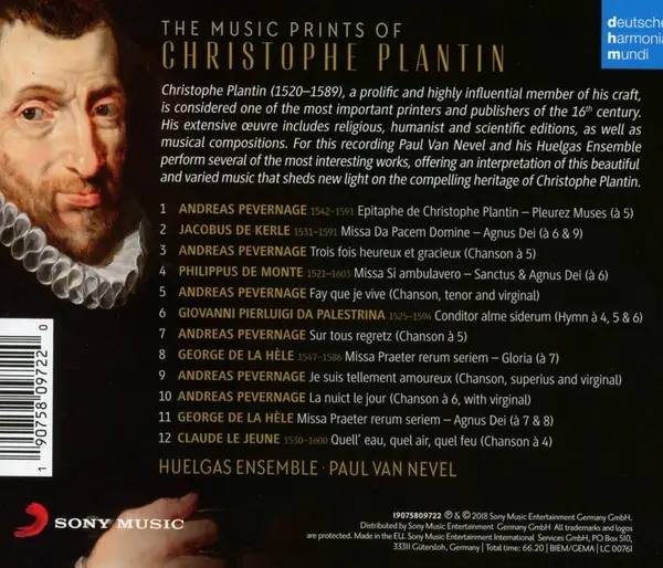 The Music Prints Of Christophe Plantin | Huelgas Ensemble