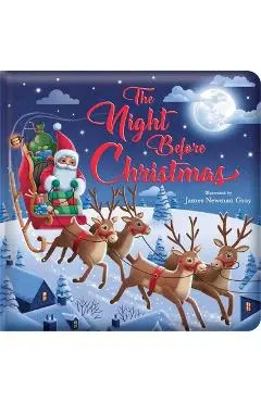 The Night Before Christmas: Padded Board Book: Picture Storybook - James Newman Gray