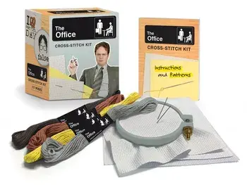 The Office Cross-Stitch Kit, Paperback/Running Press