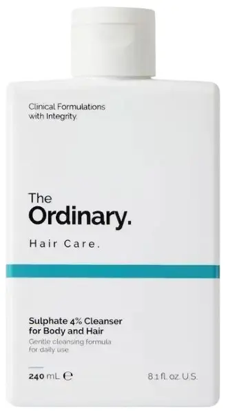 The Ordinary Gel de curățare pentru corp și păr Sulphate 4%, 240 ml