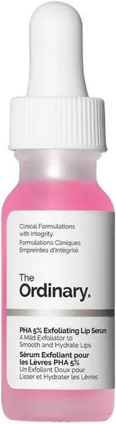 The Ordinary Ser exfoliant pentru buze PHA 5%, 15 ml