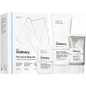 The Ordinary The Face & Body Set set cadou corp si fata
