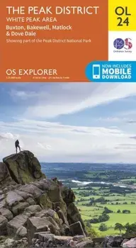 The Peak District. White Peak Area, Sheet Map/***