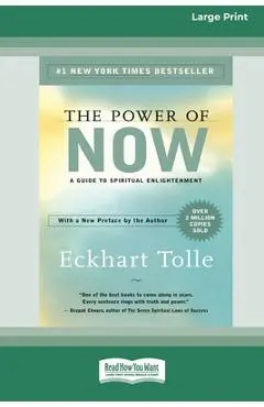 The Power of Now: A Guide to Spiritual Enlightenment (16pt Large Print Edition) - Eckhart Tolle