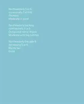 The Shipping Forecast, Hardback/Mark Power
