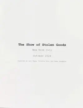 The Show of Stolen Goods, Paperback/James Sundquist