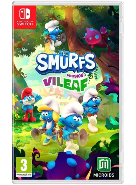 The Smurfs Mission Vileaf Нинтендо Суич