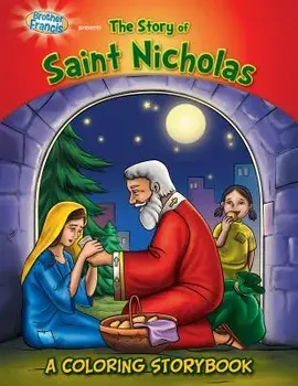 The Story of Saint Nicholas Coloring Book, Paperback/***